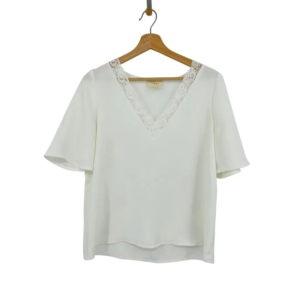 Sezane Sylla blouse white - Picture 3 of 9